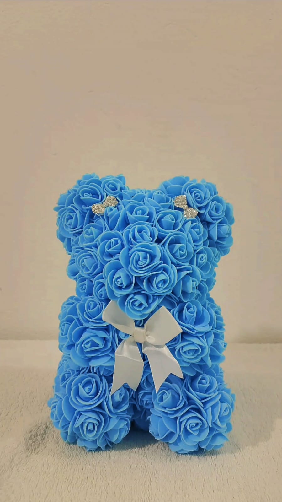 Orsetto di rose Azzurre