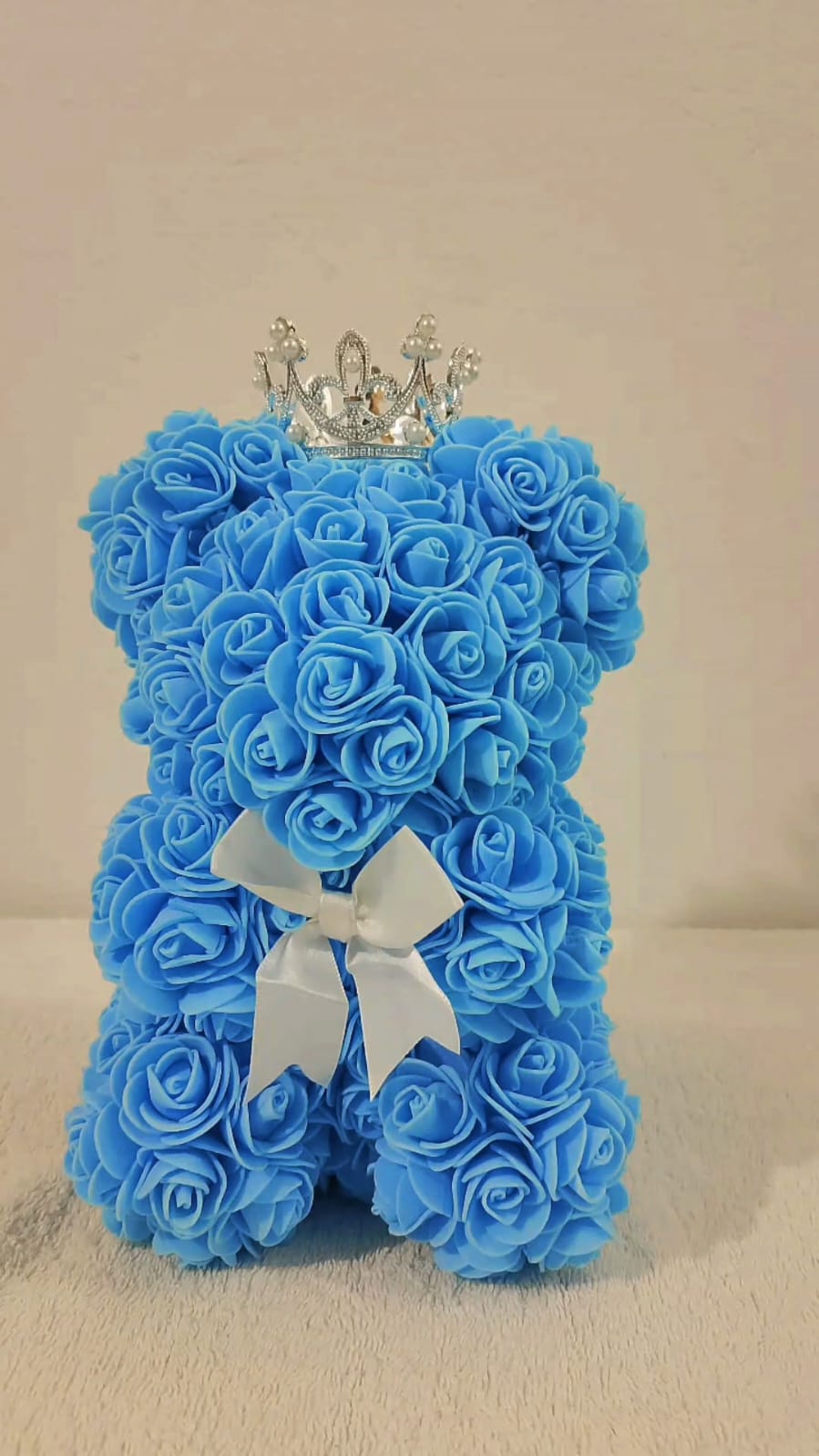 Orsetto di rose Azzurre