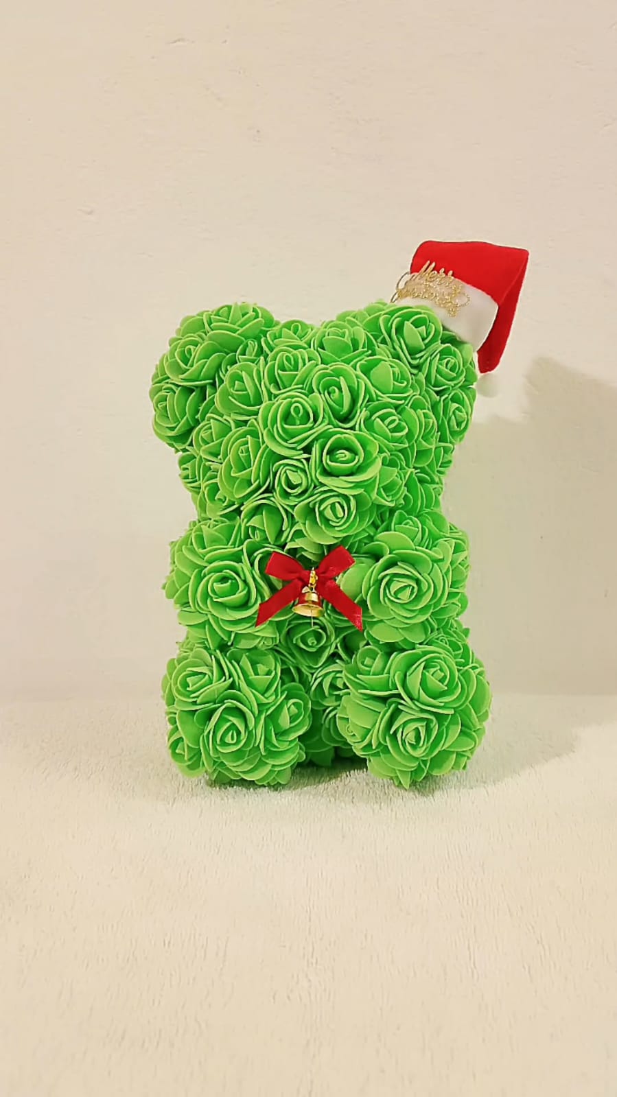 Orsetto natalizio verde